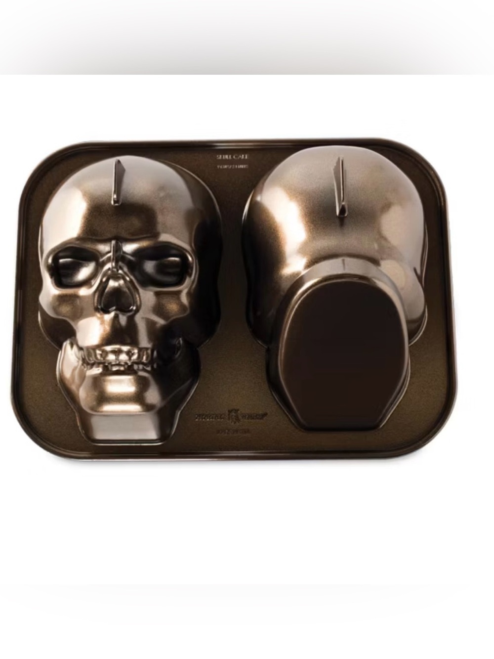 New Nordic Ware skull cake pan Haunted